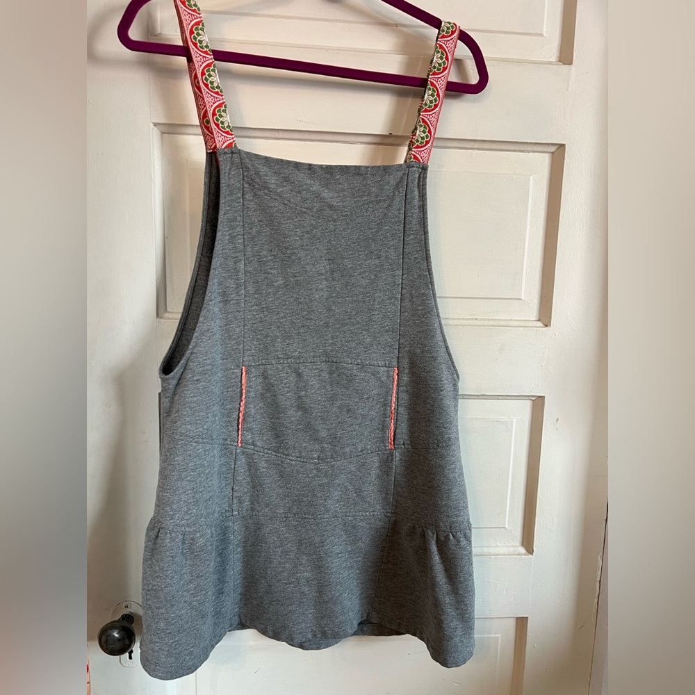 Free People Gray and Pink Dress